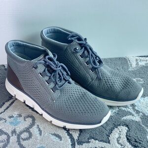 Johnston & Murphy Mens Gray Chukka Boots Size 8